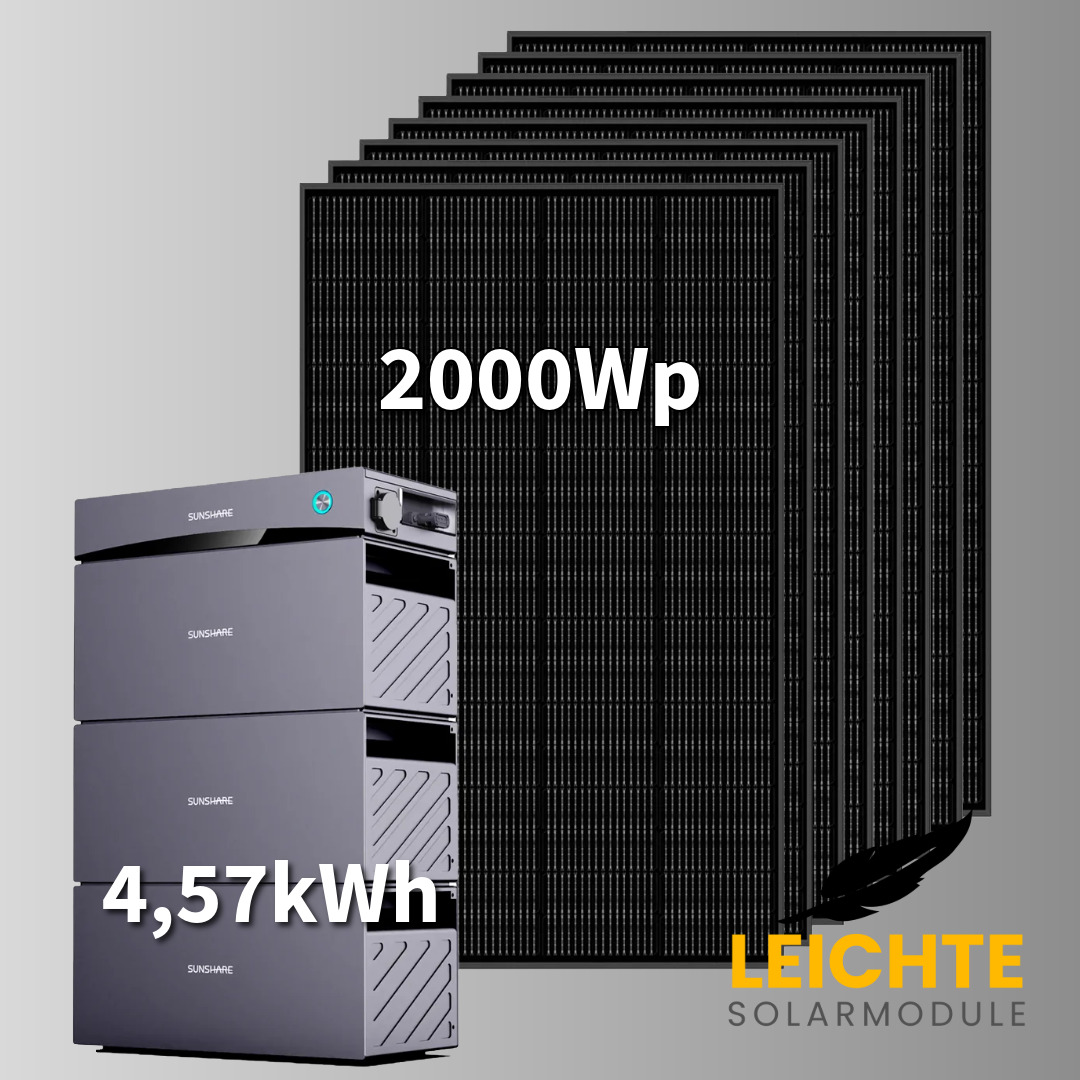 Glory Semi-Solid Balkonkraftwerk mit 4,57kWh Speicher