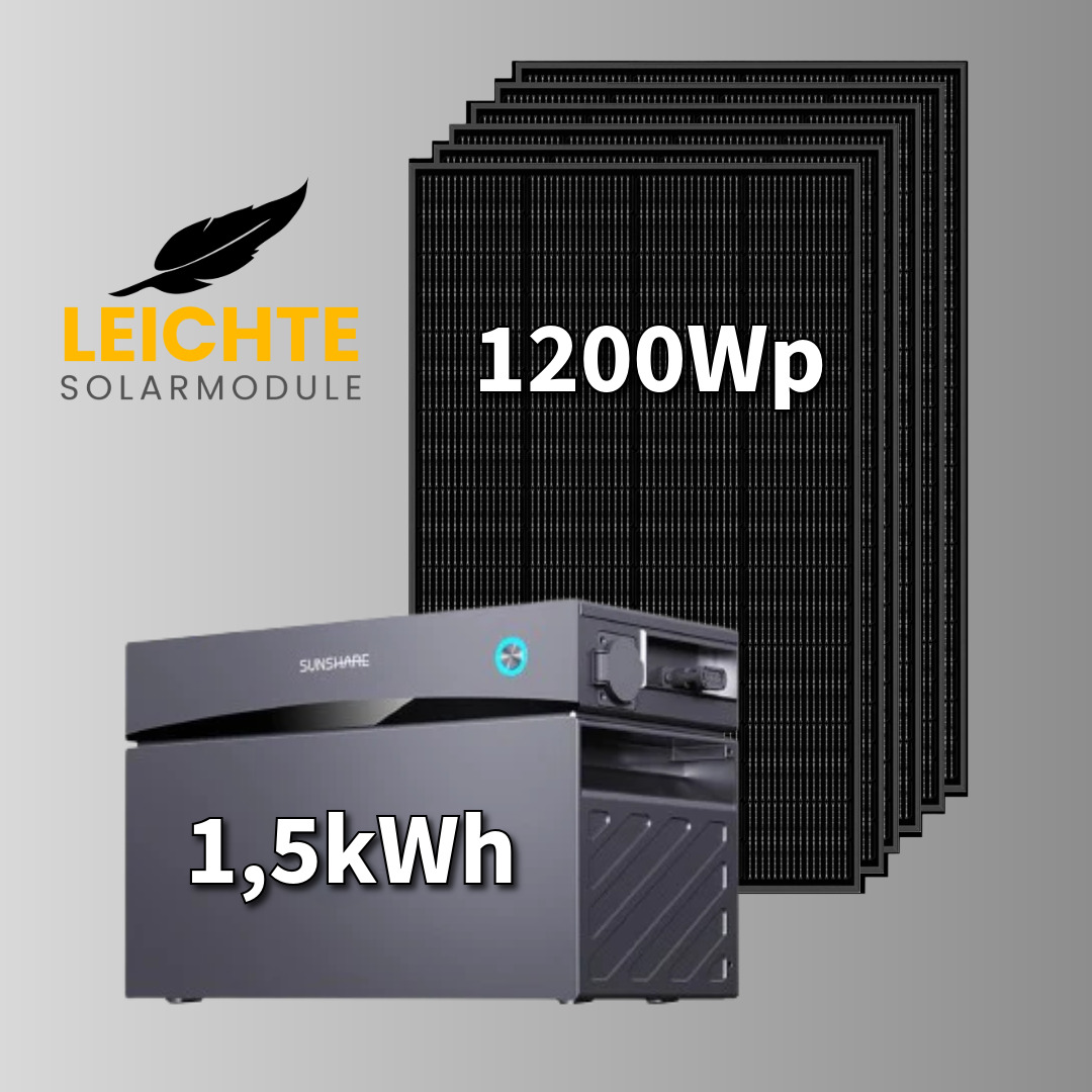 Glory Semi-Solid Balkonkraftwerk mit 1,52kWh Speicher